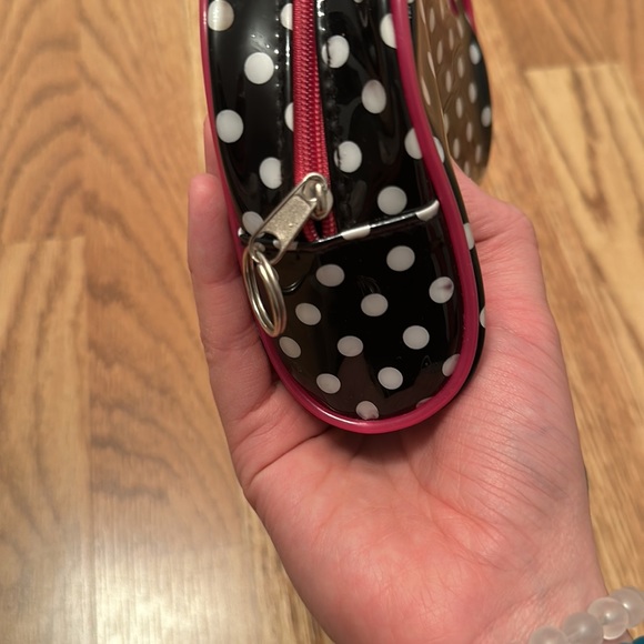Plastic Polka Dot Cosmetic Case - Picture 4 of 6